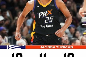 九游体育官网-三双王！艾莉莎-托马斯单赛季8次三双继续创造WNBA记录！