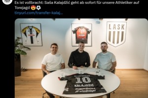 九游体育首页-3年2次重伤仅出战16场！官方：狼队28岁中锋卡拉季奇外租林茨1年