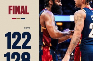 哈登为关键球权用生命起誓！轰30+8又成队史首人 阿帅：36岁仍巅峰|詹姆斯·哈登|骑士|克利夫兰骑士队|多诺万-米切尔|奥兰多魔术队_新浪体育_新浪新闻